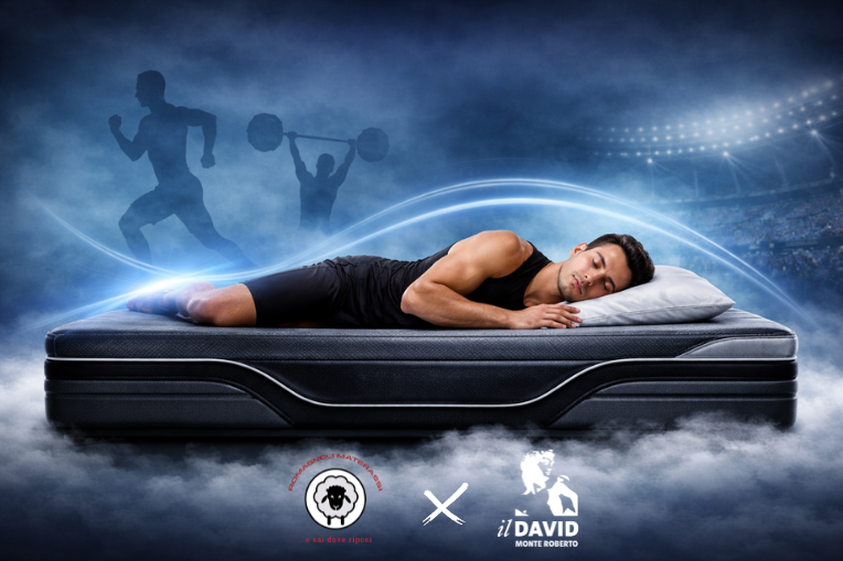 Materasso Respiro X-Tech Romagnoli ergonomico per recupero muscolare sportivi Il David
